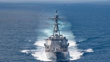 Deux navires de guerre américains en transit dans le détroit de Taïwan