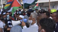 Conflit israélo-palestinien : rassemblement de soutien à la Palestine organisé par le GREA à Port-Louis