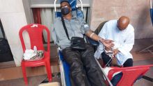 Port-Louis : Don de sang sur l’esplanade de la municipalité en ce moment