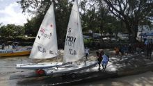 [Images] JIOI – Kitesurf et Windsurf : faute de vent, les compétitions reportées