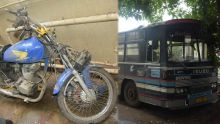 La Chaumière : un motocycliste meurt après une collision avec un bus  