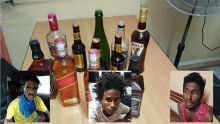 Vol de Rs 700 000 de boissons alcoolisées : les trois suspects passent aux aveux 