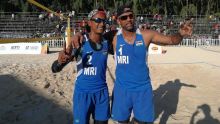 JIOI - Beach-volley : les volleyeurs mauriciens décrochent leur ticket pour la finale