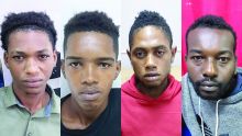 Vols avec violence à Terre-Rouge et à Pamplemousses : quatre suspects arrêtés