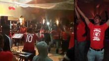 À Rodrigues : les fans de Liverpool ont encore fait la fiesta samedi soir