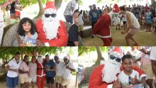 [En images] Noël avec Zilwa Attitude et RadioPlus : le père Noël au rendez-vous