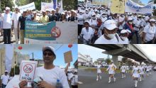[En images] Une marche pacifique pour dire non à la drogue