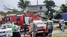 Baie-du-Cap : un arbre tombe sur un camion de pompiers