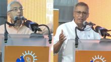 Alliance Lepep : discours de Pravind Jugnauth et de Xavier-Luc Duval à La Tour Koenig