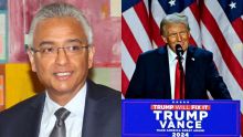 Pravind Jugnauth félicite Donald Trump pour sa victoire