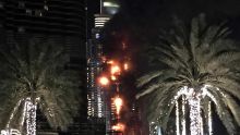 Dubaï: énorme incendie dans une tour