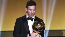 Lionel Messi remporte un 5e Ballon d'Or