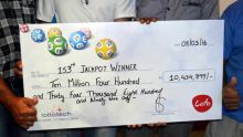 Loto: 4 amis artisans remportent Rs 10,4 millions