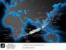 Couloir aérien - Singapour: le faux jumeau de Maurice