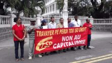 Rassemblement devant l’Assemblée nationale : la CTSP défie les autorités