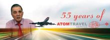 Atom Travel celebrating 55 years