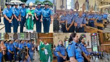 [En images] Messe spéciale pour la police à la paroisse Saint-Esprit à Bel Air