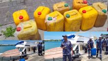 En direct du port : grosse saisie de drogue en mer par l’Intelligence Unit des Casernes centrales