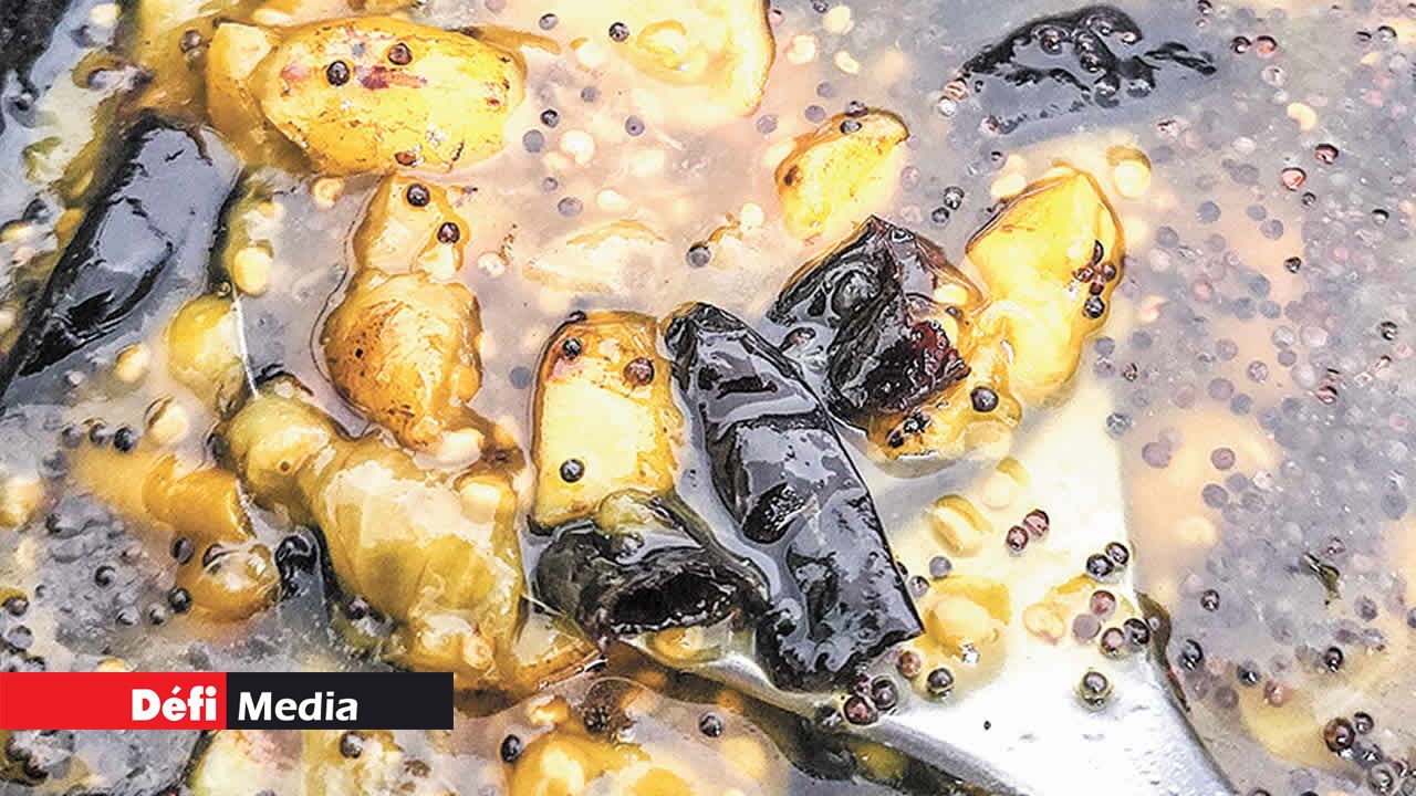 Un délice sucré relevé de moutarde, de sucre et de piment sec que les aînés apprécient particulièrement.