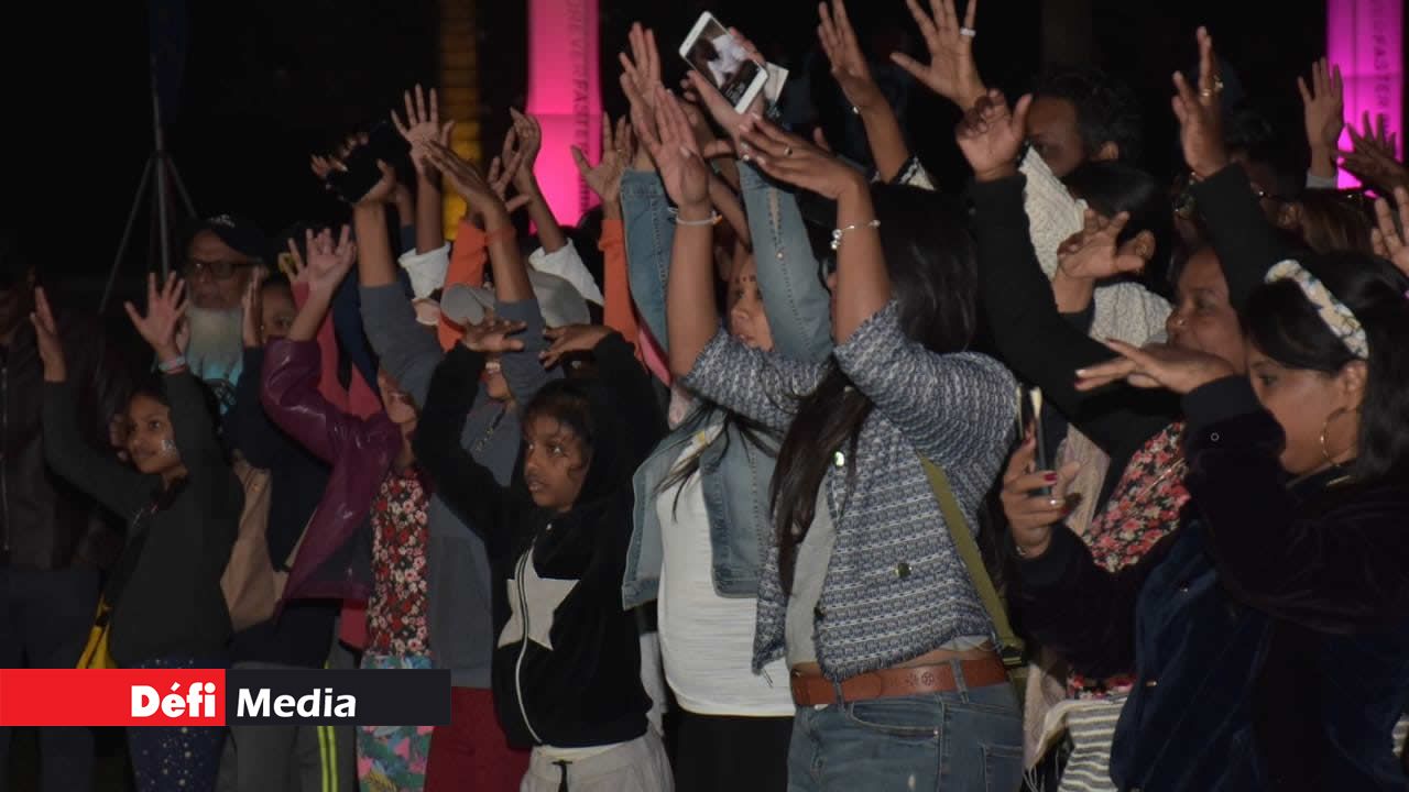 C’est un public enthousiaste qui est venu à Moka. Puma Night Run Moka 2019