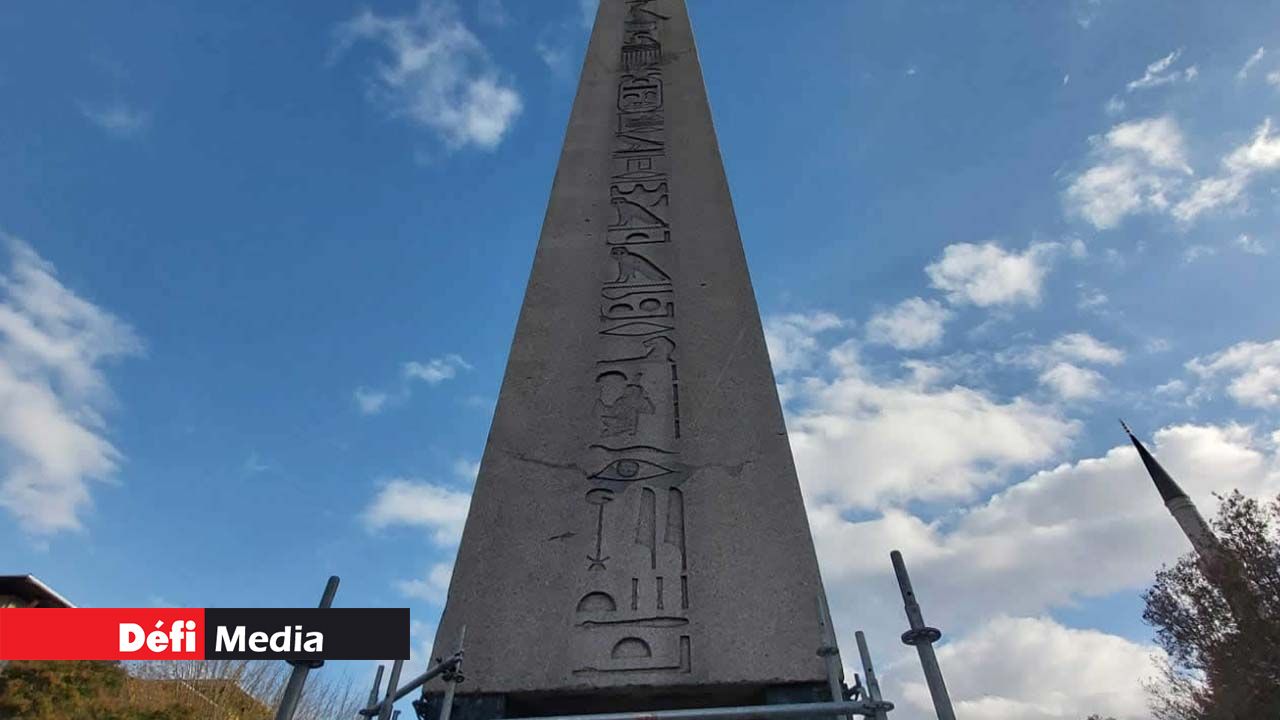 Un monument égyptien.