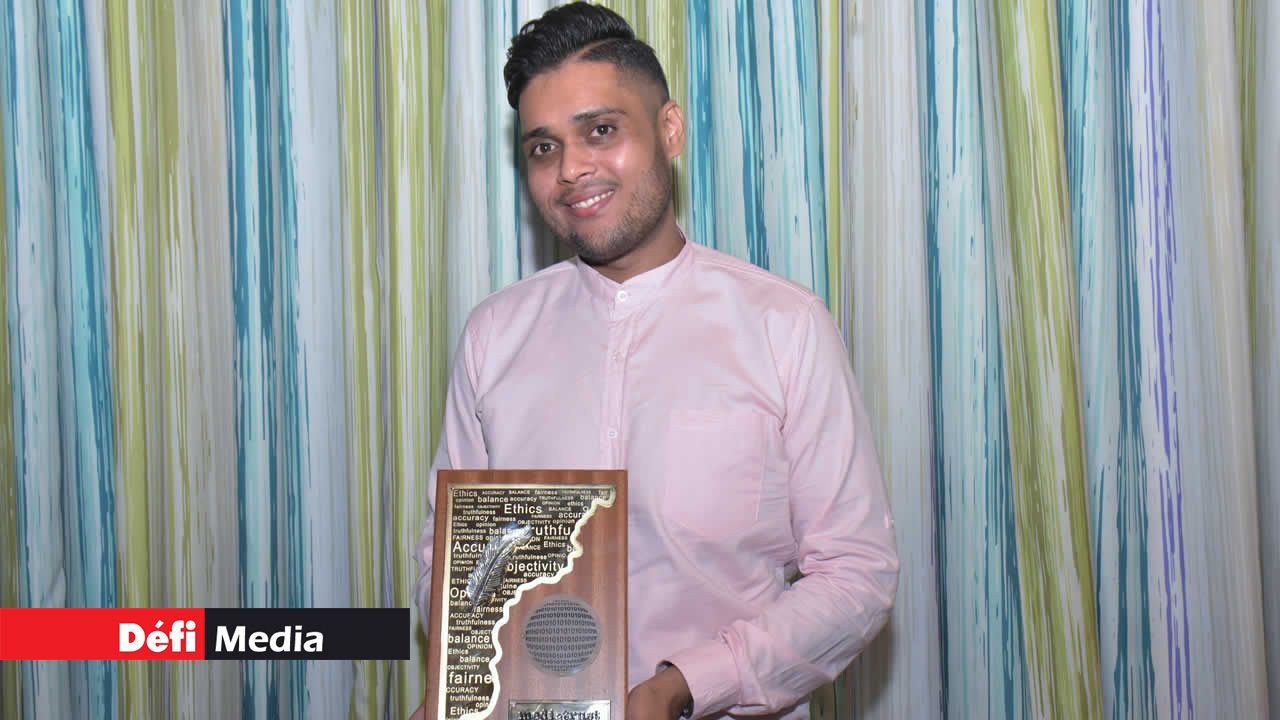 Journalisme Multimédia : Murvin Beetun de Top FM primé pour sa vidéo « Accident de Wooton ». Prix Nicolas-Lambert