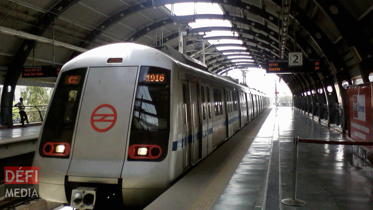 Le métro de New Delhi