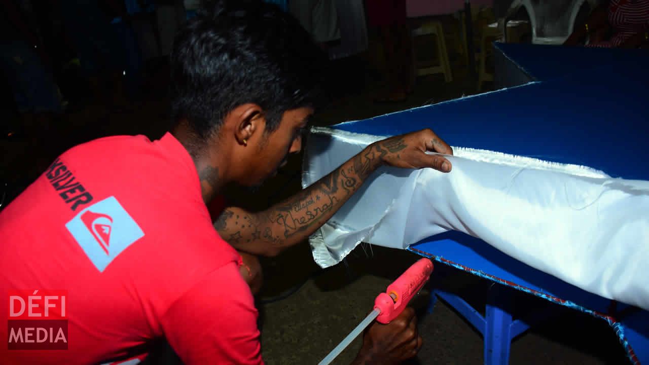 Confection d’un kanwar