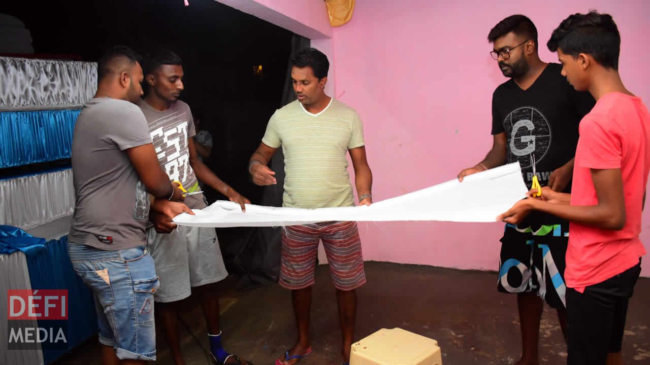 Confection d’un kanwar