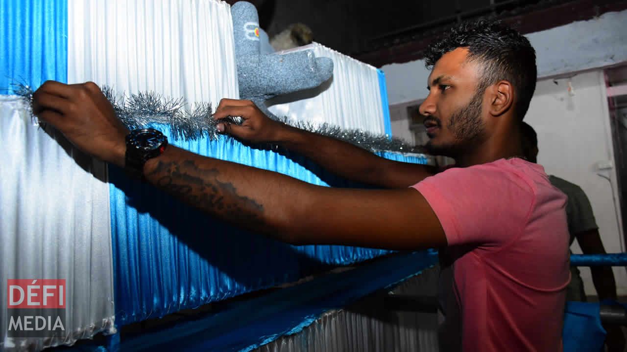 Confection d’un kanwar