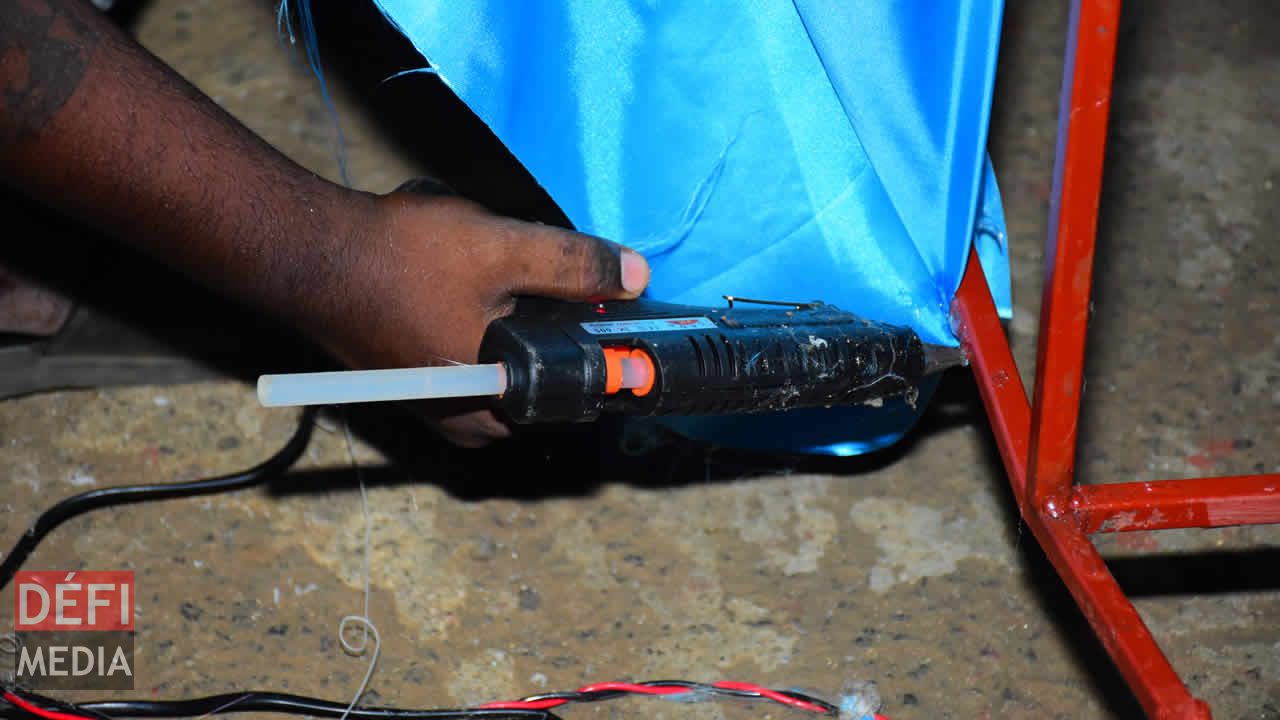 Confection d’un kanwar