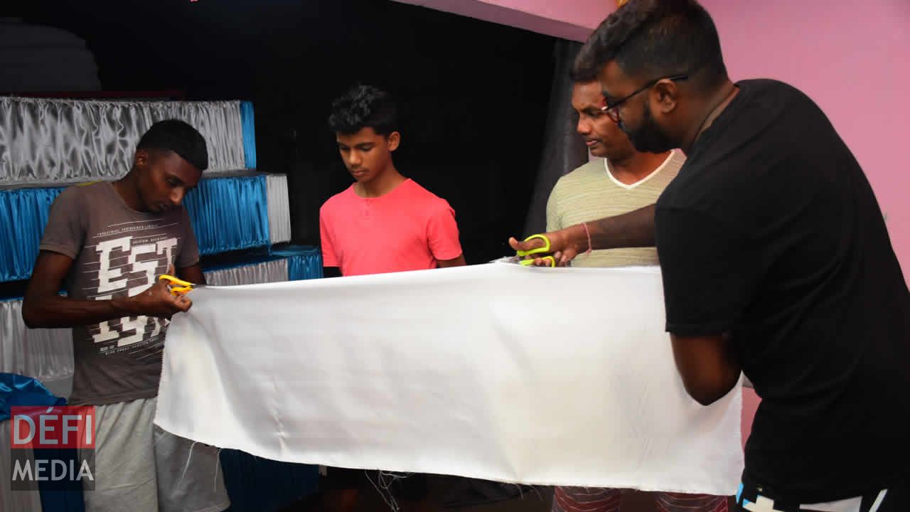 Confection d’un kanwar