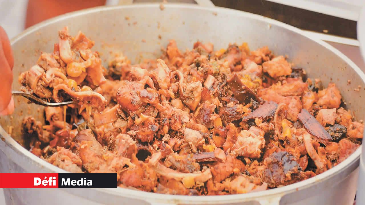 Le délicieux et célèbre « seraz pwason », un plat typique de la cuisine chagossienne.