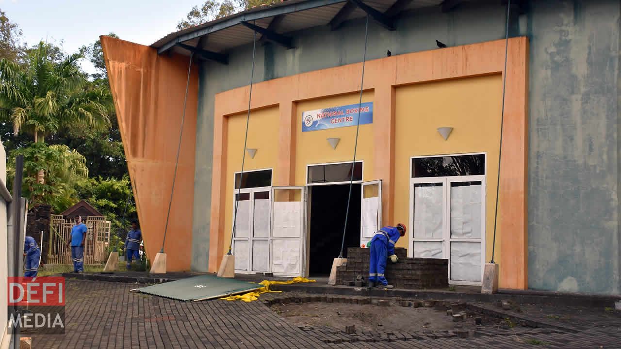 Le Centre national de boxe à Vacoas devra être prêt d’ici mars. Infrastructures
