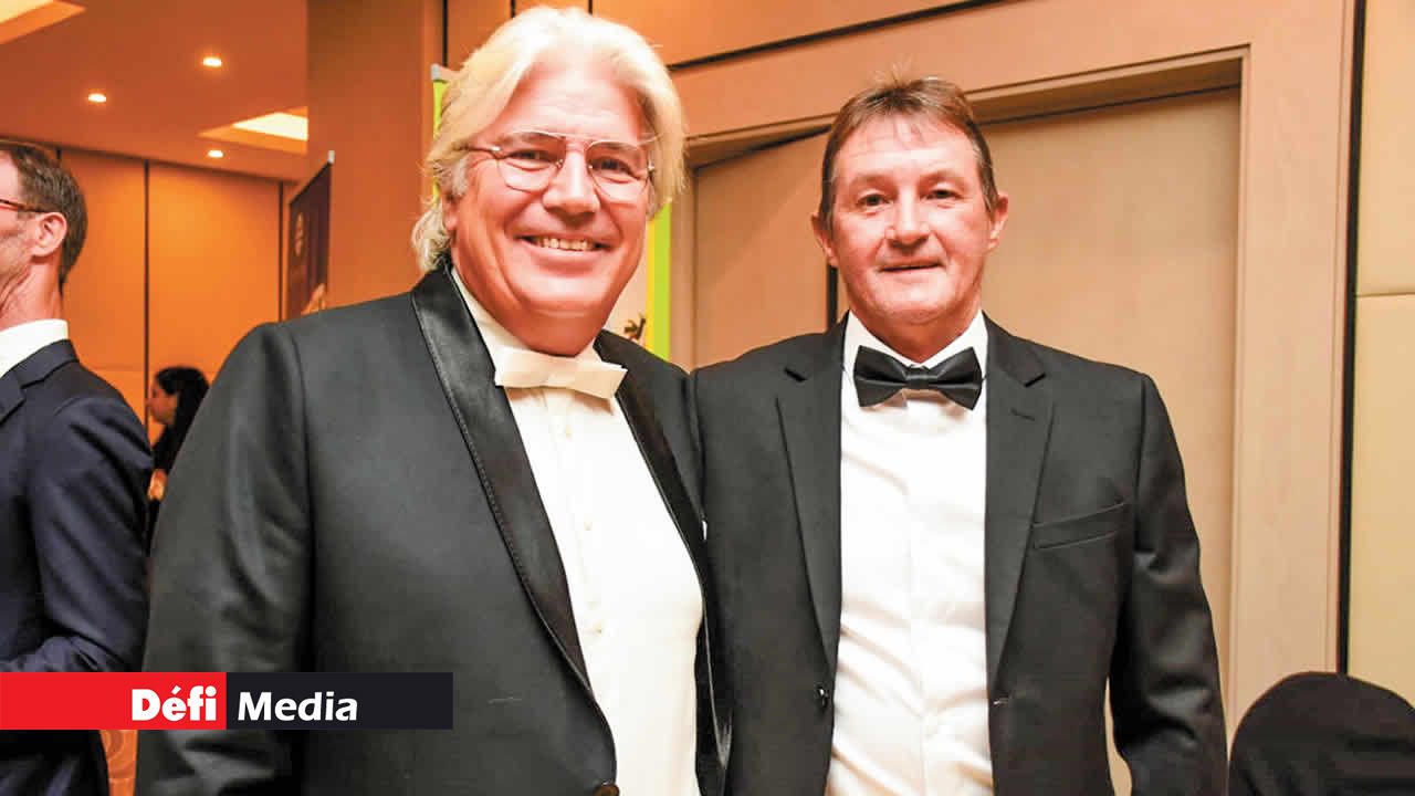 Jérôme Espitalier-Noël, directeur de Moka Barnes ; et Guillaume de Bricourt de Barnes Mauritius.
