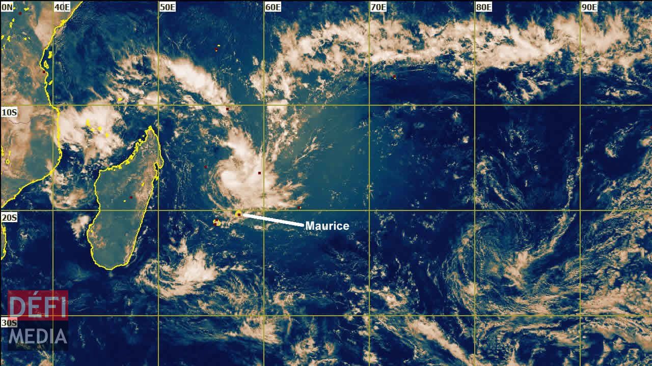 Météo un avertissement de cyclone de classe 1 en vigueur à Maurice Defimedia
