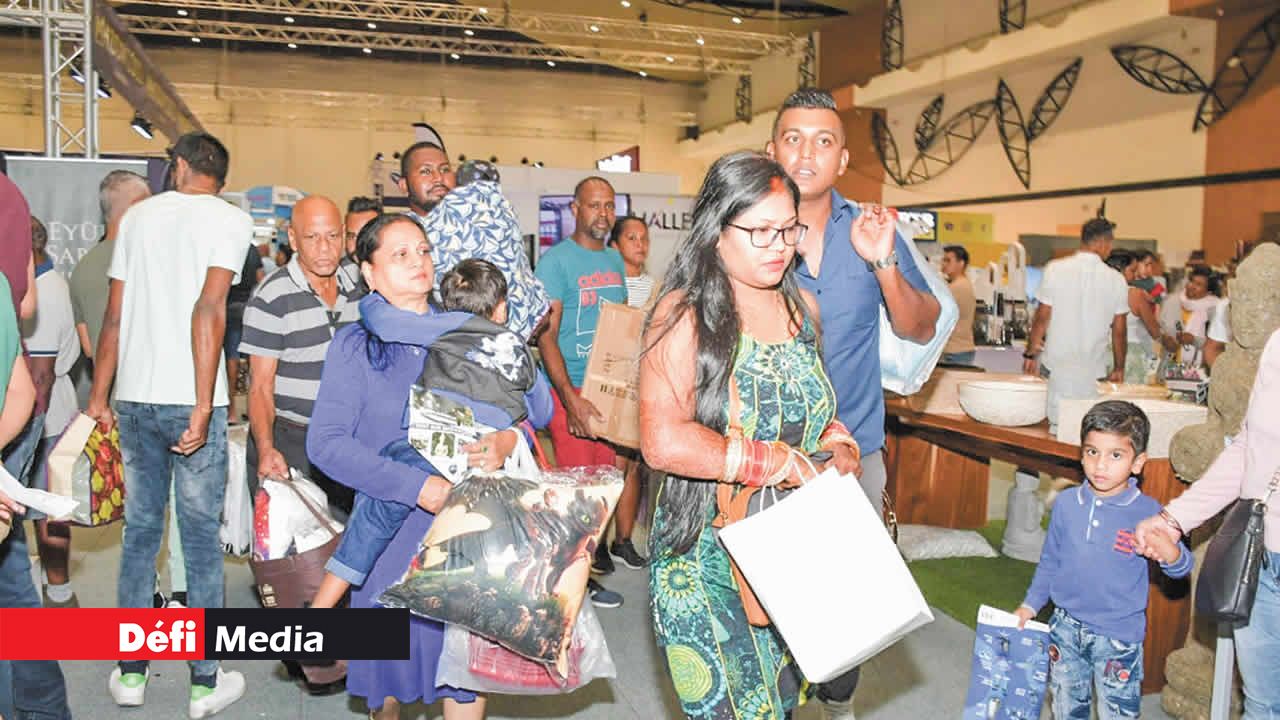 Les clients ont trouvé leur bonheur au Salon de l’habitat et de la déco.