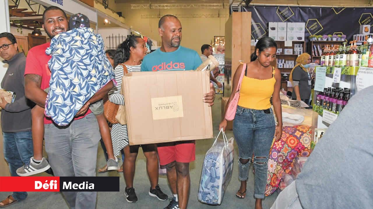 Des visiteurs sont repartis avec le sourire.