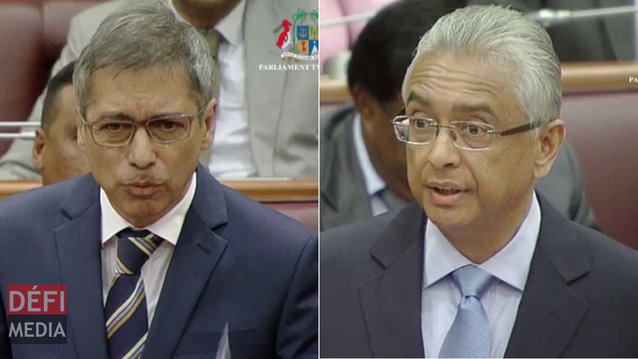 xavier luc duval et pravind jugnauth