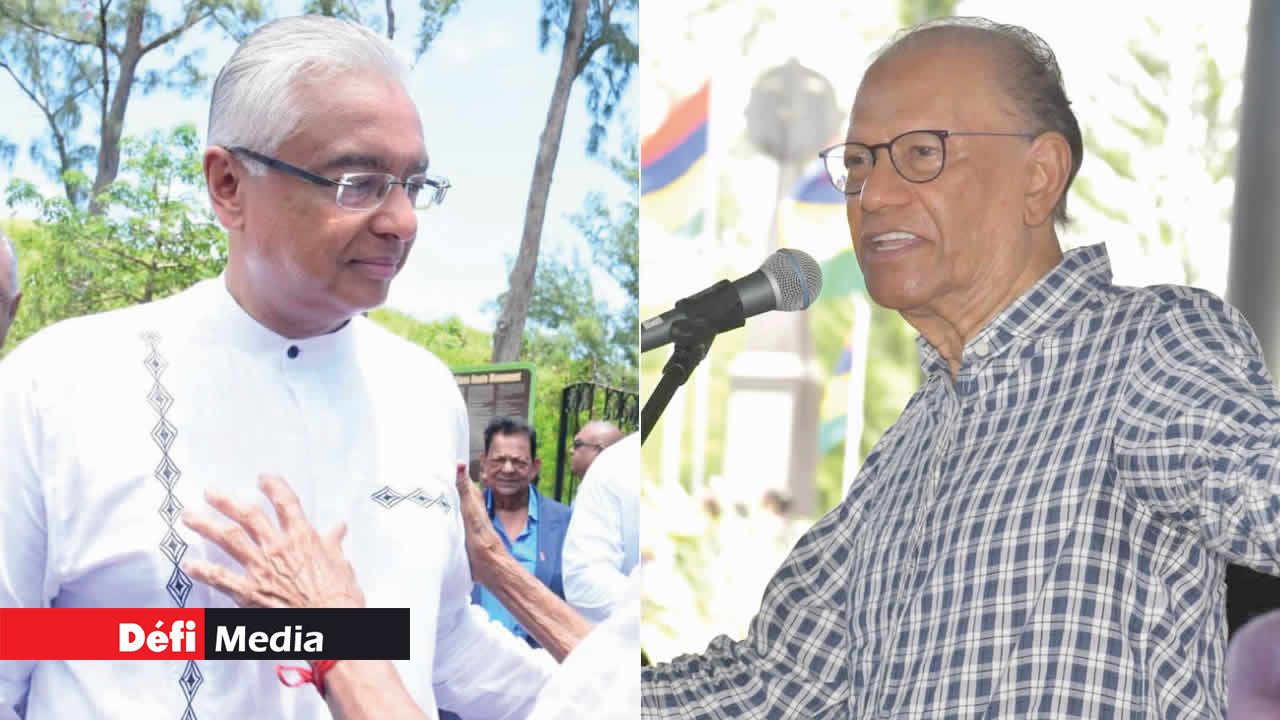 Duel Distance Des Candidats Au Poste De Premier Ministre Ramgoolam   050224 Pravind Navin 