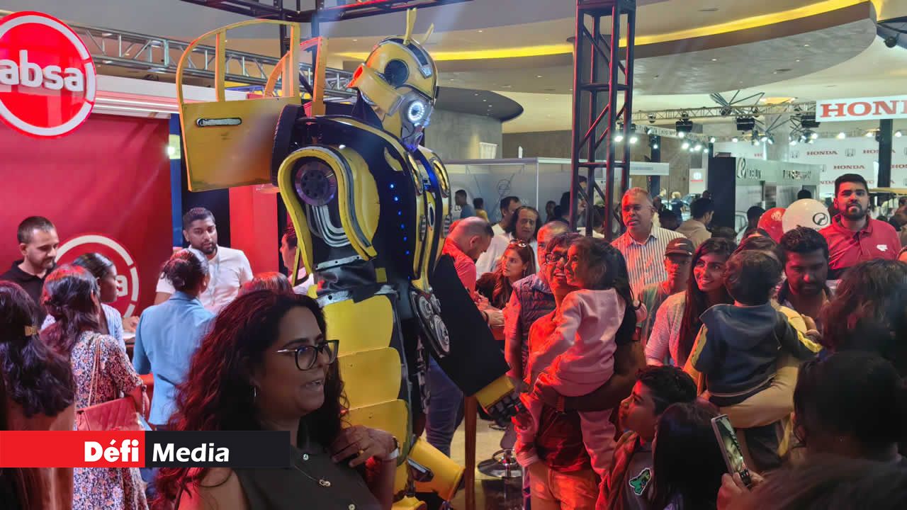 Bumblebee, de la saga « Transformers », a fait la joie des petits et des grands.