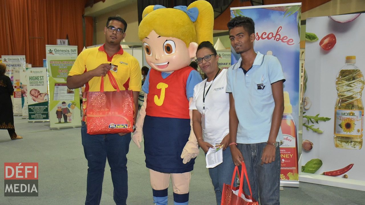 La mascotte de Julie’s fait le bonheur des petits et grands.