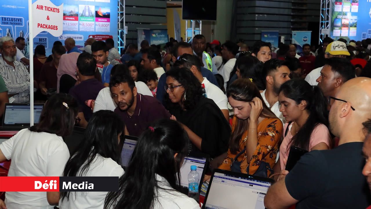 Les visiteurs sont venus en grand nombre au Salon. Salon du Prêt-à-Partir 2019
