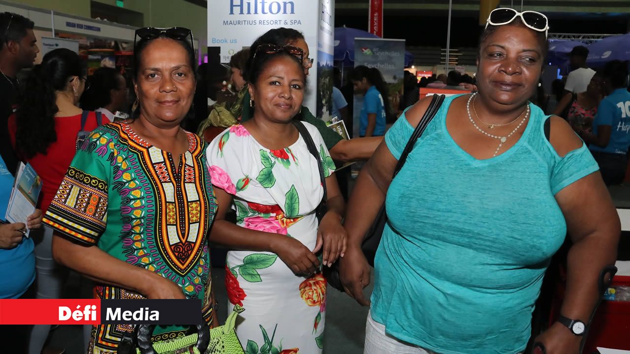 Les 3 amies Belinda, Chantal et Sybille seront à l’hôtel au mois de novembre. Salon du Prêt-à-Partir 2019