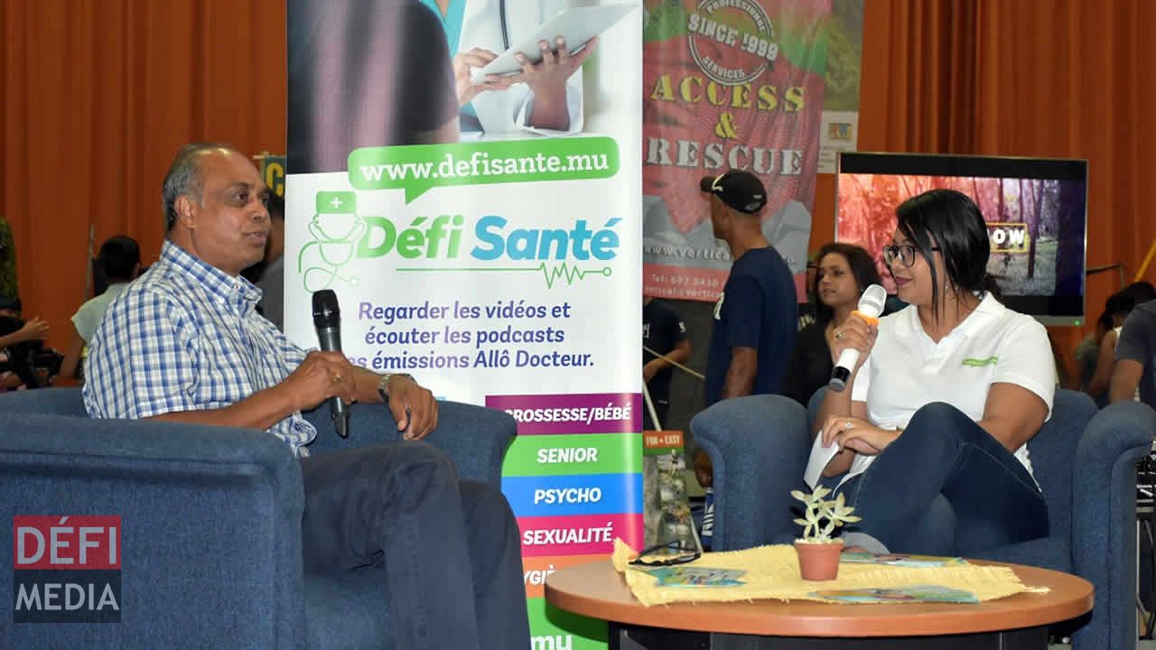 Défi Santé assurait des causeries durant trois jours. 7e édition du Salon de la Famille et de la Santé
