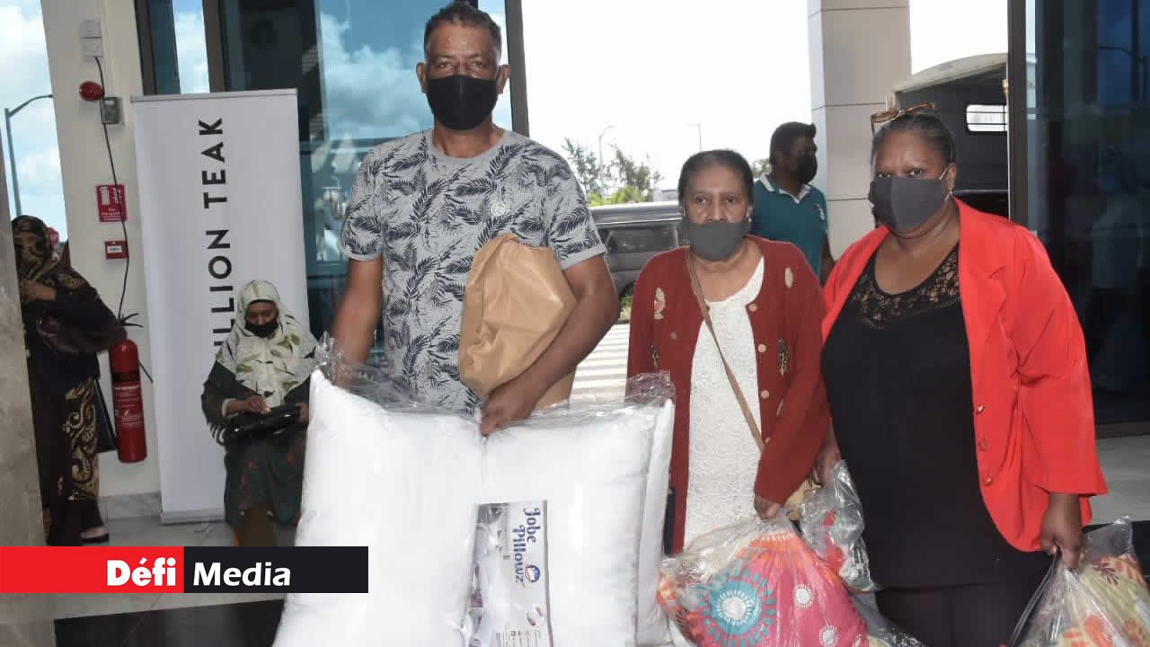 Marcellino Verte a fait de bonnes affaires au Crazy Shopping.