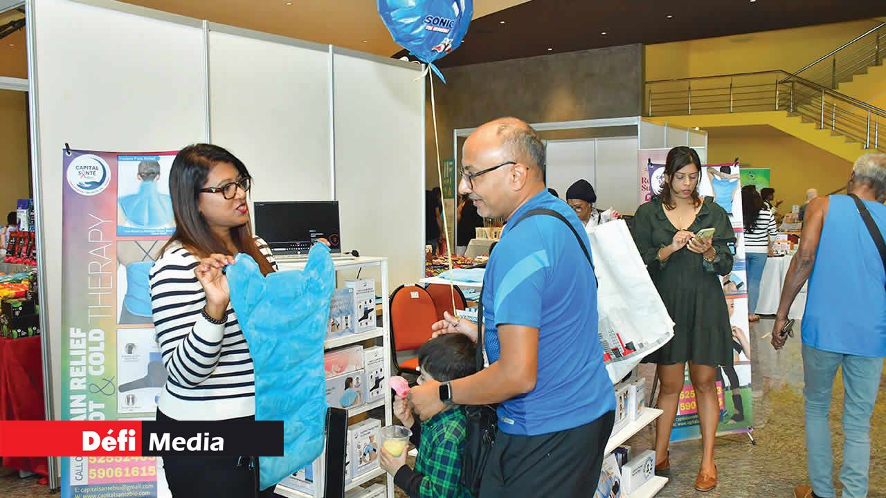 La compagnie Capital Santé a proposé des Ice Therapy Pack et Full back Support pour le dos.