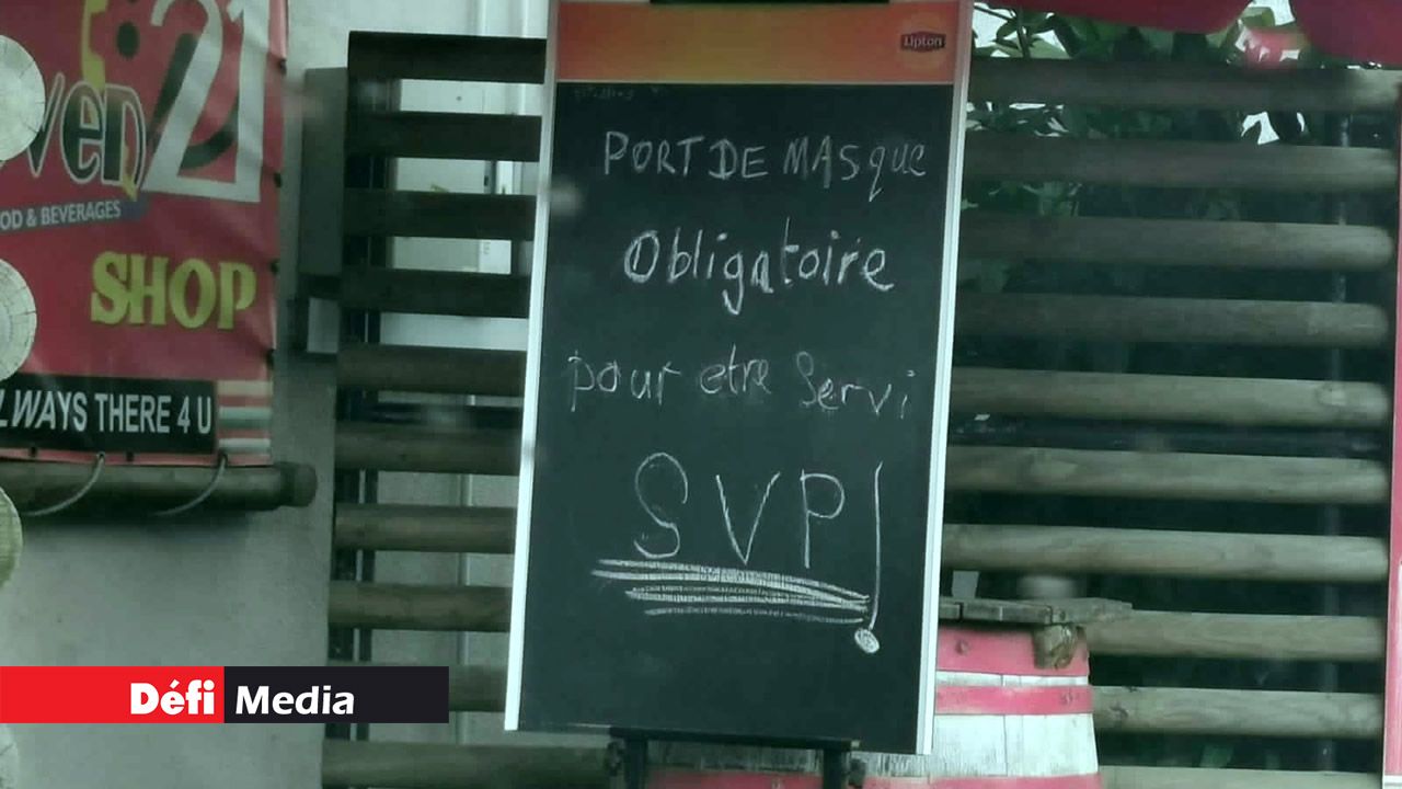 Les instructions sont claires pour ce petit commerce de Beau bassin.