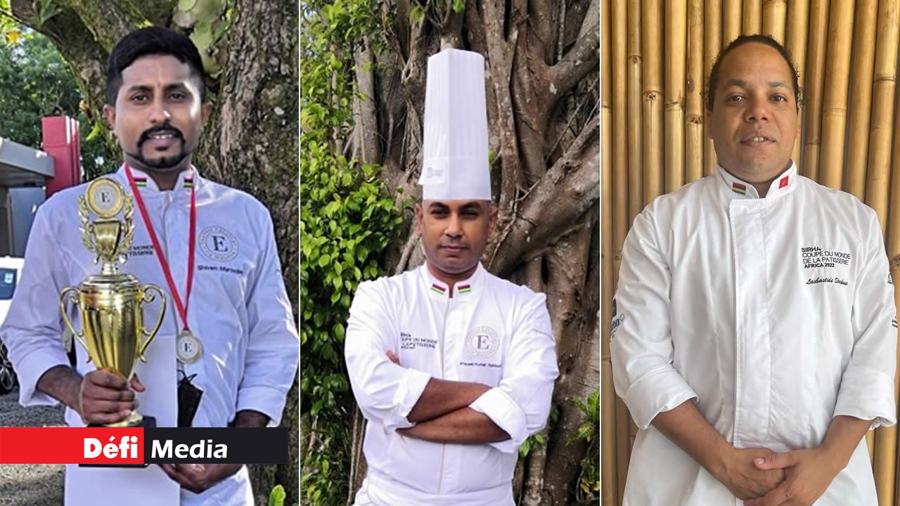 Coupe du monde de la pâtisserie 2022 : trois chefs mauriciens en demi-finale