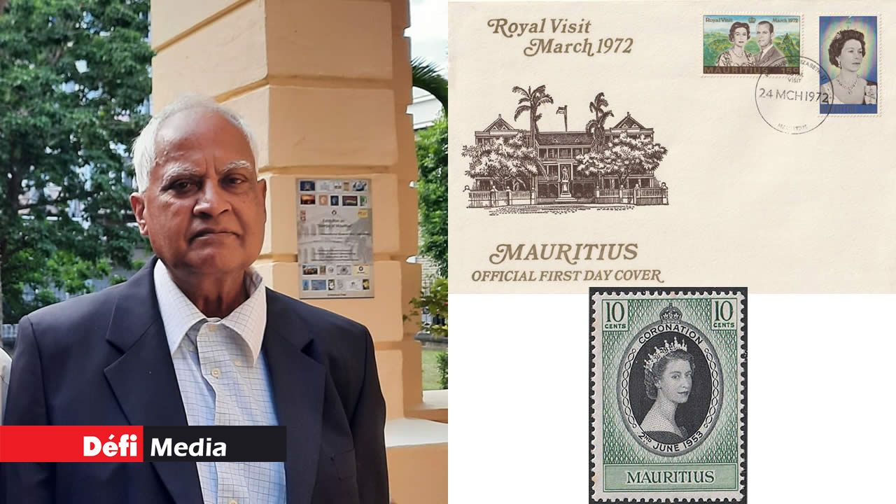 Soorooj Ramdewor, philatéliste : «Le premier timbre à l’effigie de la reine était un timbre de 10 sous»